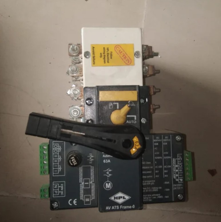 Hpl Automatic Changeover Switch 4pOLE 80A ATS0804POXS